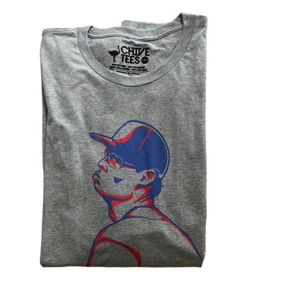 Chive Tees Dodgers Joe Kelly print gray short sleeve t shirt gray men's 3XL - Picture 1 of 4